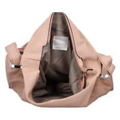 Mahel Praktická dámská koženková taška Elis, růžová