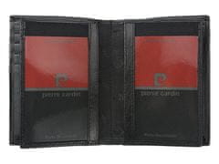 Pierre Cardin Pánská kožená peněženka Pierre Cardin Brunio, černá