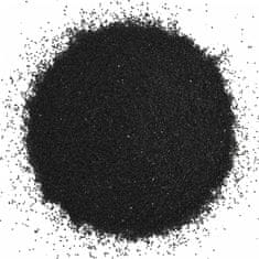Greatstore Akvarijní písek 25 kg černý 0,2–2 mm