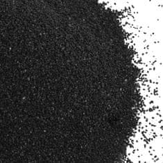 Greatstore Akvarijní písek 10 kg černý 0,2–2 mm
