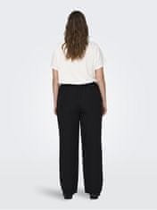 Only Carmakoma Dámské kalhoty CARLANA-BERRY Straight Fit 15300118 Black (Velikost XL)
