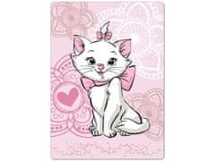BrandMac Růžová dětská deka Kočička Marie