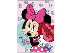 BrandMac Dětská deka Minnie Mouse Hearts
