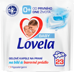 Lovela Baby gelové kapsle na praní 23 ks