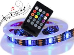 ALLTRUCKER LED Světelný pásek RGB 200cm SONG 60 LED, USB 5V