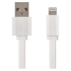 Emos Nabíjecí a datový kabel USB-A 2.0 / Lightning MFi, 1 m, bílý