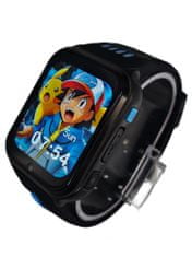 Klarion Dětské černo-modré 4G smart hodinky H1-2024 80GB s GPS a bezkonkurenční výdrží baterie