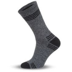 Aleszale 2x froté dlouhé tlusté bavlněné pánské lyžařské ponožky 43-46 - vícebarevné