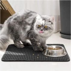 Mormark  CATMAT dvouvrstvá podložka + PURRPOT flexibilní dvojitá miska pro kočky | CATPOT