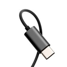 Joyroom JR-EC07 sluchátka do uší USB-C, černé