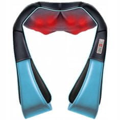 MG BLT01 masážní přístroj na krk, černý/modrý