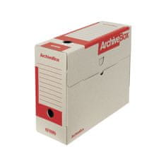 Emba Box archivační barevný 330 x 260 x 110 mm červený
