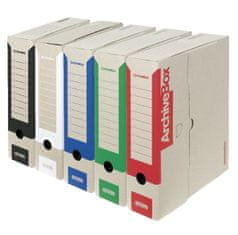 Emba Box archivační barevný 330 x 260 x 75 mm černý