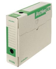 Emba Box archivační barevný 330 x 260 x 75 mm zelený