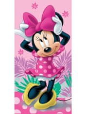 Jerry Fabrics Plážová bavlněná osuška Minnie Mouse (Disney)