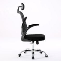 Topeshop Kancelářská židle Derax černá