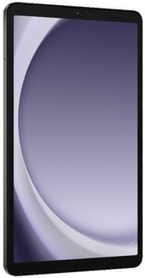 Tablet Samsung Galaxy Tab A9 kompaktní tablet tenký tablet velký displej 8.7palců TFT HD rozlišení přední i zadní fotoaparát OS Android velkokapacitní baterie 15W rychlonabíjení WiFi připojení výkonný procesor 4GB RAM odemykání pomocí obličeje velké úložiště slot na paměťové karty Bluetooth 5.3 tenké tělo výkonný tablet Wi-Fi 5 wifi 5