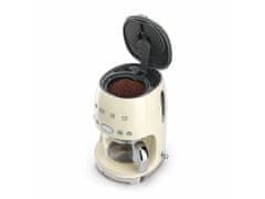 Smeg Kávovar na filtrovanou kávu 1,4l Smeg 50´s Retro Style, krémový
