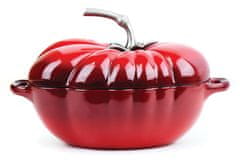 Staub Hrnec s poklicí ve tvaru rajčete 2,9L litinový STAUB
