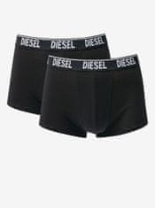 Diesel Sada dvou pánských boxerek v černé barvě Diesel S