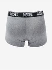 Diesel Sada dvou pánských boxerek v šedé a černé barvě Diesel S