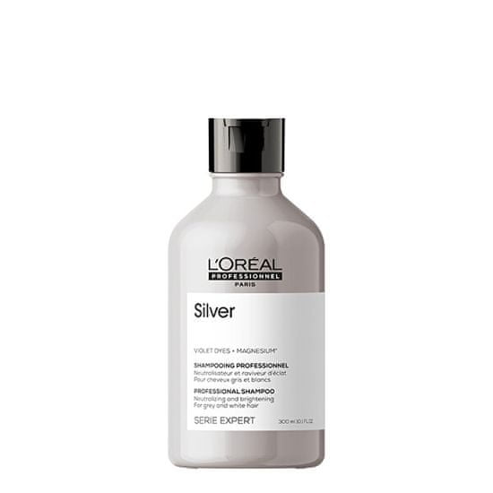 Loreal Professionnel Stříbrný šampon pro šedé a bílé vlasy Magnesium Silver (Neutralising Shampoo For Grey And White Hair