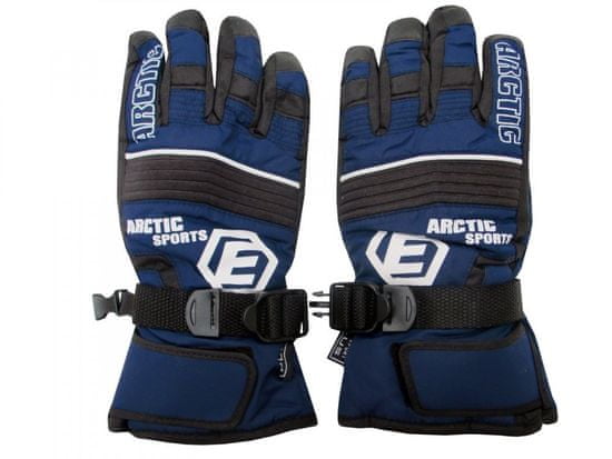 HolidaySport Dětské zimní lyžařské rukavice Echt C062 tm.modrá XS