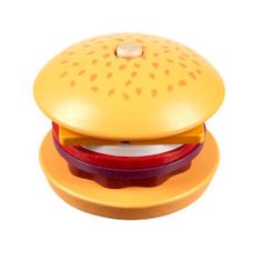 sapro Montessori dřevěný hamburger Kruzzel 22673