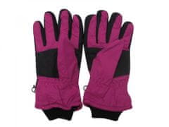 HolidaySport Juniorské zimní lyžařské rukavice C04 růžová