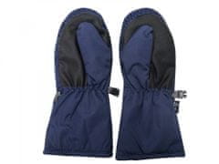 HolidaySport Dětské zimní lyžařské rukavice palčáky Echt C083 tm.modrá L