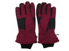 HolidaySport Juniorské zimní lyžařské rukavice C04 červená