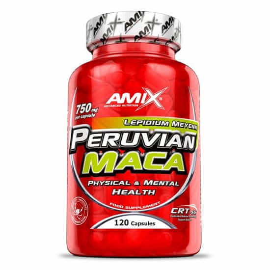 Amix Nutrition Peruvian Maca, 120 kapslí