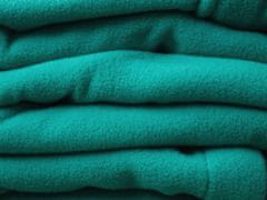 Froster Hřejivá deka s rukávy - mátově-zelená