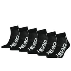 Head 6PACK ponožky černé (701220489 001) - velikost S