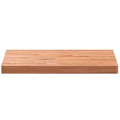 Vidaxl Koupelnová deska 80 x 40 x 4 cm masivní bukové dřevo