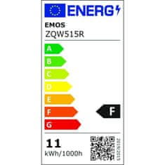 Emos EMOS Chytrá LED žárovka GoSmart A60 / E27 / 11 W (75 W) / 1 050 lm / RGB / stmívatelná / Wi-Fi ZQW515R