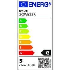 Emos EMOS Chytrá LED žárovka GoSmart MR16 / GU10 / 4,8 W (35 W) / 400 lm / RGB / stmívatelná / Wi-Fi ZQW832R