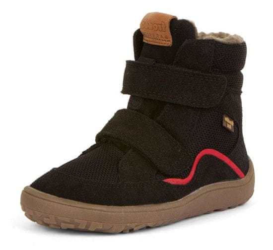 Froddo Chlapecká barefoot zimní obuv G3160189-4 černá