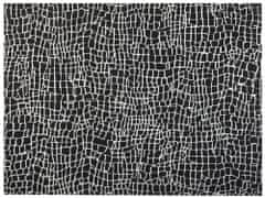 Beliani Koberec 300 x 400 cm černý/bílý PUNGE