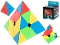 WOWO MoYu Pyraminx - Logická Hra s Puzzle Kostkou pro Rozvoj Myšlení