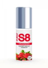 Stimul8 S8 WB Flavored Lube 125ml / lubrikační gel 125ml - Jahoda