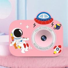 MG Y8 Astronaut dětský fotoaparát, růžový