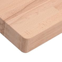 Vidaxl Deska psacího stolu 100 x 60 x 4 cm masivní bukové dřevo
