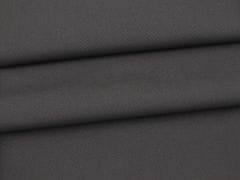 Mirtex Látka CANVAS 260/28 tmavě šedá 150 cm, 1 běžný metr