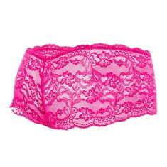Cottelli Collection MOB Rose Lace Boy Shorts (Pink), pánské krajkové trenky S/M