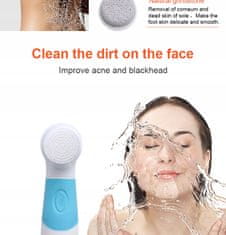 OEM Pokročilý kartáč na čištění obličeje a těla Beauty Brush 7 v 1