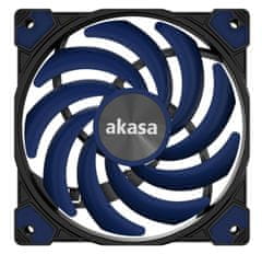 Akasa přídavný ventilátor 12 cm Alucia XS12 modrý