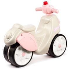 LEBULA Falk Ride Scooter Strada Retro For Girl.Tiché pneumatiky od 1 roku