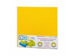 L-W Toys Základová deska 32x32 žlutá