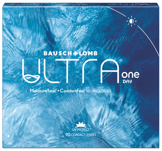 Bausch & Lomb Ultra One day, 90ks Dioptrie: - 12,00
